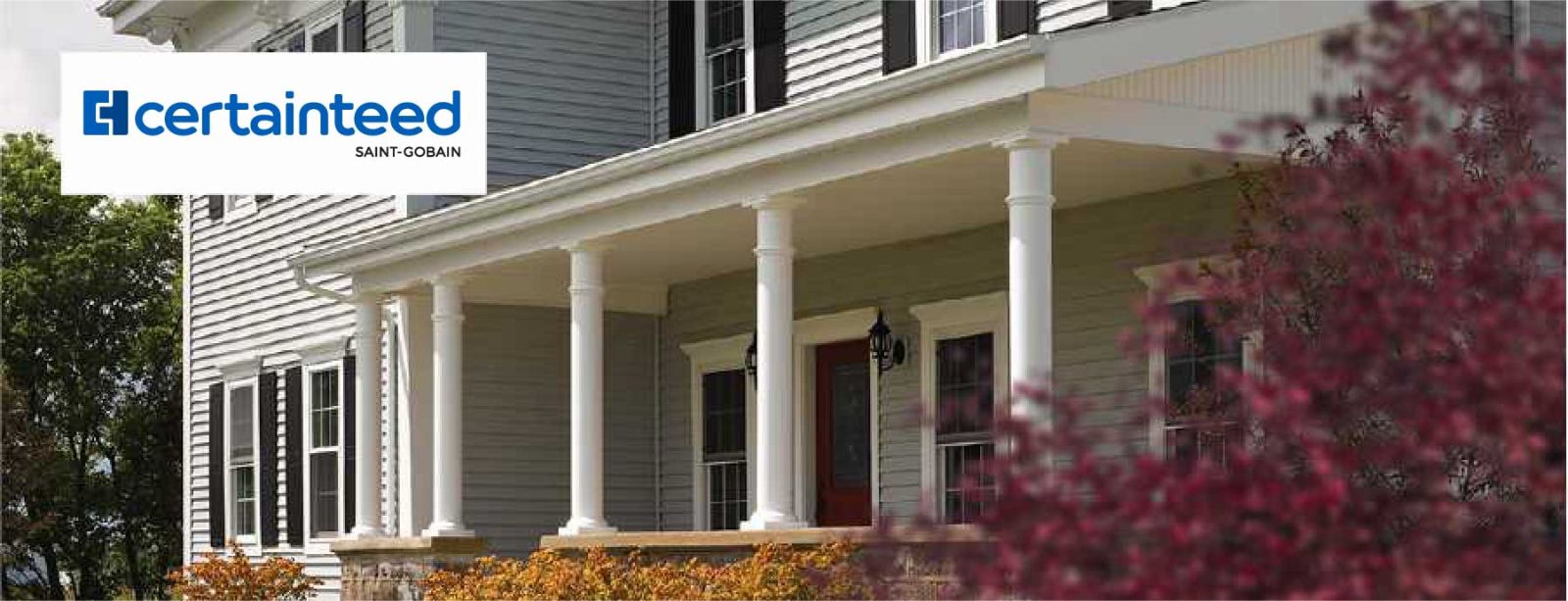 House with monogram siding